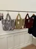 Bolso de Piel de Gran Capacidad para Otoño e Invierno para Mujer 2025 Nueva Moda Bolso de Mano de Pelo de Cordero Bolso Tote de Felpa Versátil Ins