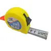 Fita Métrica de Aço com Carcaça Amarela 3m 5m 10m, Fita Métrica Doméstica Espessada, Fita Métrica de Alta Precisão Resistente ao Desgaste, Ferramenta de Medição