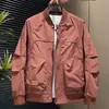 Jaqueta Baseball Masculina 2026 Outono Nova Marca Tendência Roupa de Trabalho Masculina Retro Americano Slim Fit Jaqueta Bomber Masculina