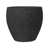 Vaso de Flores de Grande Diâmetro de Imitação de Cerâmica Popular do Aliexpress Sala de Estar Varanda Pátio Vaso para Plantar Flores de Planta Verde Vaso de Flores com Pontos Pulverizados