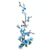 Flor al por mayor Colorida Soluble en agua Bordado Cuello Flor Bordado por computadora Pájaro Flor de ciruelo Ropa para niños Accesorios Parche
