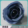 Rosa encaracolada pequena de simulação 5,5 cm cabeça de flor parede de flores arranjo de flores decoração de casa flor de grampo flor de artesanato DIY decoração flor artificial