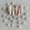 Acessórios de Arte para Unhas Desenho Animado Hello Kitty Mini Preto Rosa 3D Gelo Transparente Pedras Strass Decorativas Fornecimento Direto do Fabricante da Fonte