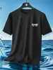 Camiseta de Malla de Hielo Transfronteriza para Hombre Verano Delgada Transpirable de Secado Rápido Camiseta Deportiva Holgada Casual Talla Grande Manga Corta