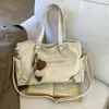 Bolso Retro para Mujer de Gran Capacidad 2025 Nuevo Otoño e Invierno Bolso Cruzado Casual Diseño de Nicho Bolso Tote de Hombro Único para Viajar