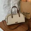 Bolso Pequeño Casual de Color Sólido Único para Mujer, Bolso Cruzado de Moda Nuevo Verano 2026, Elegante Bolso Boston de Mano