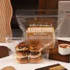 Bolsa de Embalaje para Pan Tostado con Asa, Pan de Molde Rebanado Auto-Sellante 450g, Bolsa Transparente con Cierre para Panadería 250g