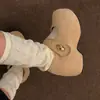 Zapatos de plataforma Birkenstock estilo retro francés para mujer, nueva colección de otoño 2026, versátiles con vestidos, zapatos planos Mary Jane de suela suave