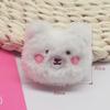 Joyería linda suave linda japonesa y coreana pin de oso de dibujos animados felpa tridimensional dulce broche para uniforme escolar de estudiante colgante para bolso