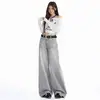 Otoño 2026 Nueva Moda Artesanía Pesada Estilo Chica Popular Pantalones de Pierna Ancha Tendencia de Moda Pantalones de Pierna Recta Jeans para Mujer Yichun
