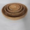 Conjunto de Tigelas de Salada de Bambu 12/14/20/23/25/26/30/ 35cm Tigela de Amassar de Bambu Tigela de Bambu