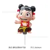 Nuevo Clip Acrílico de Nezha Palo de Mano de Nezha Diadema Globo de Película de Aluminio Estilo Dibujo Animado Infantil Personaje Globo Decorativo para Niños