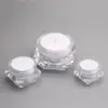 Embalagem Cosmética Atacado Personalizada Frasco Vazio Frasco Diamante Frasco Amostra Frasco de Creme Acrílico Frasco de Creme para Olhos Frasco de Creme Facial