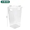 Balde de Hidratação Acrílico Transparente Cultivo de Flores Vaso para Flores Frescas Decoração de Água Profunda Arranjo de Flores Plástico Fábrica de Florista Venda Direta Flores