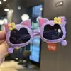 Lazo Suave para Pierna Gafas de Sol Polarizadas para Niños Niña Linda Dulce Moda Dibujos Animados Gafas de Sol Silicona Suave Gatito