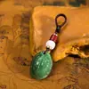 Colgante Original Fugui Jia Tianxia para Teléfono Móvil Cordón para Teléfono Móvil Colgante para Hombres y Mujeres Regalo Hecho a Mano Puro Colgante Creativo
