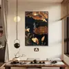 Pintura Decorativa para Sala de Estar Estilo Retrô Francês Pintura de Parede para Fundo de Sofá de Alta Qualidade Guarda-roupa Vintage para Corredor Pintura Decorativa para Sala de Estar Estilo Retrô Francês Pintura de Garça Personalizada Estilo Vintage