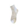 Calcetines de Verano de Malla Fina para Mujer Calcetines Elegantes Estilo Ballet Calcetines de Tubo Medio para Mujer Transpirables Dulces Calcetines de Color Sólido para Niñas