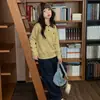 Conjunto de primavera y otoño para niñas, nuevo estilo de moda, moderno conjunto de dos piezas de suéter y tejido para niñas mayores, pantalones holgados y casuales
