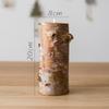 Castiçal de Bétula Estilo Floresta Natural Mesa de Natal Conjunto de Casamento Ornamentos Decorativos Adereços de Fotografia Festa no Chão