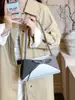 Bolso de axila moderno y chic estilo coreano, nueva colección otoño 2026, diseño simple, delicado y dulce con detalle de lazo, bolso de hombro