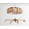 Departamento de ventas de lámparas Zhongshan de ingeniería no estándar, mesa de arena, villa, vestíbulo de hotel, modelo de habitación, diseño creativo, candelabro artístico