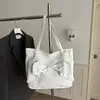 Moda Casual de Moda Tendencia Otoño 2026 Bolso de Hombro con Asa Corta Estilo Coreano Lazo Gran Capacidad Bolso Tote de Hombro Único