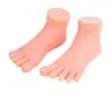 Pies Prostésicos para Manicura, Molde de Pie para Práctica de Manicura, Molde de Pie para Exhibición, Modelo de Pie, Molde de Pie Suave