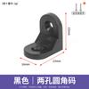 Conector de canto de plástico DCJ para armário com tampa, ângulo reto de 90 graus, cantoneira para móveis, pequeno conector de pendurar, montagem de nylon