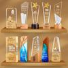 Trophy Creativo de Metal, Cristal y Madera Maciza Pulgar Arriba del Fabricante, Medalla de Cinco Estrellas Personalizada para Competición Infantil de Fútbol y Baloncesto al por Mayor