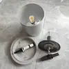 O conjunto completo de fusos para uma máquina de torcer inclui: fuso polido, componentes do recipiente de fio, revestimentos do fuso, componentes do pé do fuso e um conjunto completo de anéis externos de aço magnético