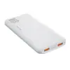 Certificado 3C 10000 mAh Fuente de Alimentación Móvil con Cable Integrado 5V2A Ultra-Delgado Compacto Portátil Batería Externa para Teléfono Móvil Regalo