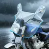 Capa Transparente de PVC à Prova de Chuva e Vento para a Parte Frontal de Motos Elétricas e Veículos Elétricos de Três Rodas, Alargada e Espessada para Impermeabilização