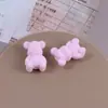 Otoño e Invierno Dibujos Animados Estampado Estéreo Oso DIY Hecho a Mano Material de Cuentas Cadena para Teléfono Móvil Accesorios para el Cabello Llavero Accesorios de Joyería