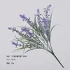 Buquê de Lavanda Simulada, Material PE de Alta Simulação, Decoração Interna e Externa, Ornamentos de Flores Plásticas de Fábrica de Origem