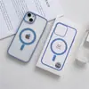 Capa Transparente Macaron 17Promax para Celular 16 Adequada para Iphone15Pro Colorida Magnética 14 Acrílico 13