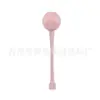 Cucharas Desechables para Postre para Tiendas de Té de Leche, Cucharas Rosas de Mango Largo para Helado, Cucharas para Yogur, Suministros para Catering Empaquetados Individualmente al por Mayor