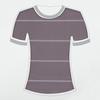 Procesamiento de camiseta de algodón peinado de 190g con cuello redondo y tejido de punto para customizar, tela de moda 40s primavera y verano, tela para ropa de polo peinado