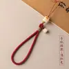 Nueva Cadena para Teléfono Móvil Cadena Colgante de Gama Alta Linda Gato de la Suerte Bodhi Colgante Colgante Exquisito Antiperdida y Anticaída Ins