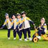 Ropa de jardín de niños Estudiantes de primaria Otoño e Invierno Nuevo Uniforme Escolar Ropa Rusa Conjunto Deportivo de Tres Piezas Niños y Niñas Ropa de Clase