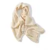 Bufanda Grande de Ganchillo Calada de Punto para Mujer, Nueva Colección Primavera y Otoño 2026, 100% Cachemira Pura, Bufanda Cálida de Gama Alta para Otoño e Invierno