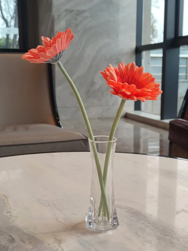 acrylic vase