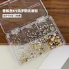 Conjunto K9 colorido de diamantes redondos pequenos com base pontiaguda, um acessório popular e moderno para nail art de diamantes, diamantes ultra brilhantes para nail art, atacado