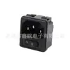 Toma de corriente dos en uno AC-02 con interruptor Toma de corriente dos en uno AC02 con interruptor pequeño