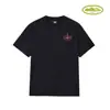 Marca de moda estadounidense Corteiz Camiseta Casual Deportiva Holgada de Manga Corta con Estampado de Barco de Crucero Alcatraz para Pareja