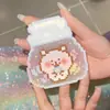 Pintoo Tecido com Glitter DIY Gradiente Arco-Íris Glitter Grosso Pintoo Couro Cintilante Tecido com Glitter 0,6mm