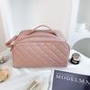 2026 Nueva Bolsa de Cosméticos de Viaje Portátil de Gama Alta, Simple y Elegante, con Cremallera de Gran Capacidad y Almacenamiento de Malla, Neceser