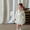(8.18 Nuevas Llegadas) Vestido de Niña Otoño Nuevo Elegante Falda de Princesa Infantil Falda de Bebé Clase A