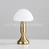 Restaurante Bar Transfronteiriço Lâmpada de Mesa LED Criativa Lâmpada de Atmosfera com Carregamento Simples Toque USB Luz Noturna Lâmpada Cogumelo Venda por Atacado