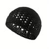 Sombrero Pañuelo de Cabeza Nuevo Estilo Transfronterizo, Sombrero de Punto de Algodón Tejido a Crochet Hecho a Mano de Venta Caliente, Sombrero Hueco Transpirable, Venta al por Mayor